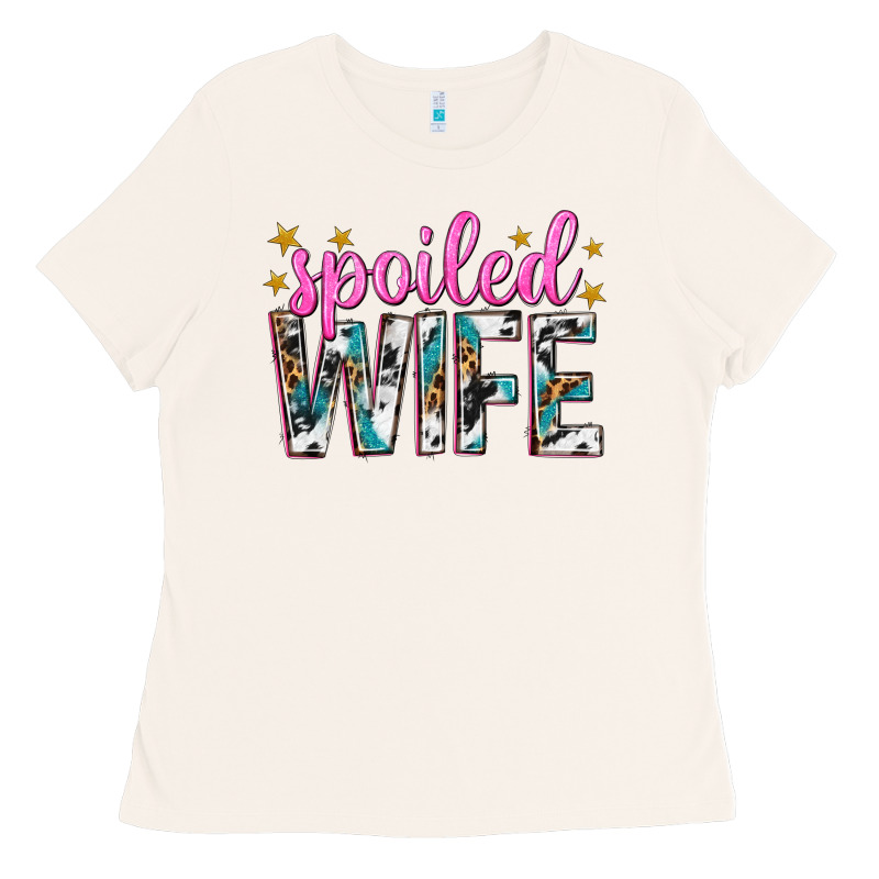 Spoiled Wife Ladies Tee by texasbilliewilder | Teevron