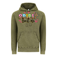 Vintage Olive spirit lead me Vintage Hoodie - Artiststas