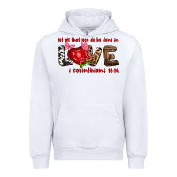 Let All That You Do Be Done In Love I Corinthians Urban Hoodie | Teevron