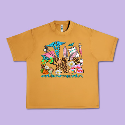 Easter Cna Certified Nursing Assistant Urban Heavy Tee Designed By Adodesignshop