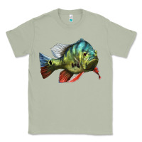 Matcha Peacock Bass Illustrations Classic Tee - LillyAllenDesigns