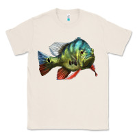 Natural Peacock Bass Illustrations Classic Tee - LillyAllenDesigns