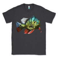 Smoke Peacock Bass Illustrations Classic Tee - LillyAllenDesigns