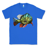 True Royal Peacock Bass Illustrations Classic Tee - LillyAllenDesigns