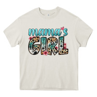 Cream mama s girl Heavy Core Tee - Zillion Design Studio