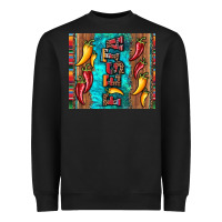 Black fiesta with pepper Heavyweight Sweatshirt - Artiststas