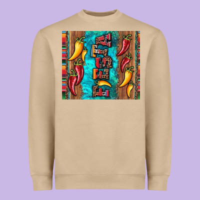 Fiesta With Pepper Heavyweight Sweatshirt Designed By Artiststas