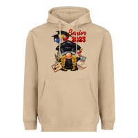 Mushroom senior 2023 gnome Heavyweight Hoodie - BarkalooDesign