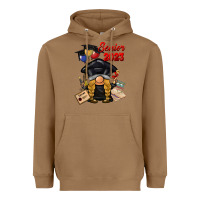 Toasted Coconut senior 2023 gnome Heavyweight Hoodie - BarkalooDesign