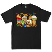 Black tacos coffee cups Premium Tee - Zillion Design Studio