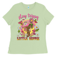 Matcha stay trippy little hippie tbw Ladies Tee - texasbilliewilder