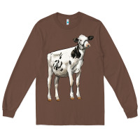 Chestnut Holstein Heifer Long Sleeve Tee - LillyAllenDesigns