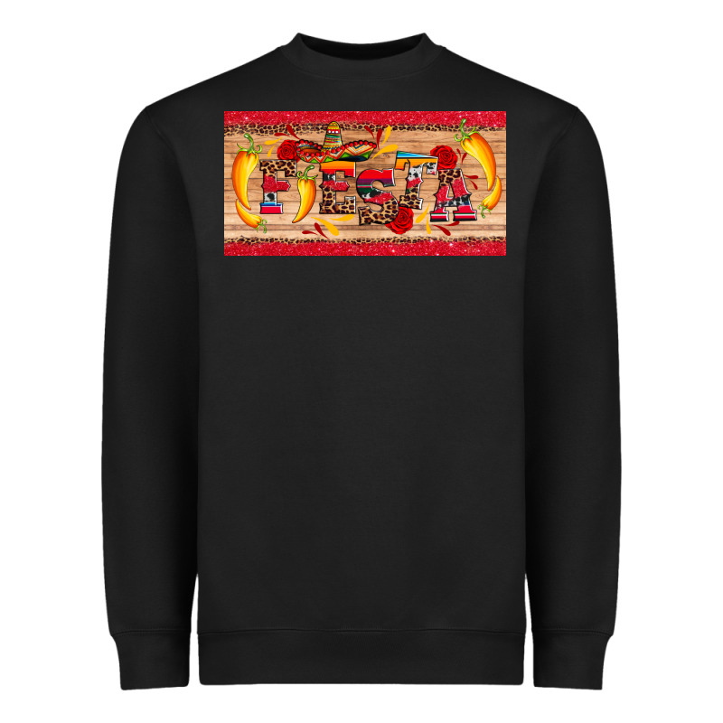 Fiesta  License Plate Template Heavyweight Sweatshirt by Artiststas | Teevron
