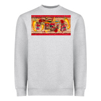 Heather Grey fiesta  license plate template Heavyweight Sweatshirt - Artiststas