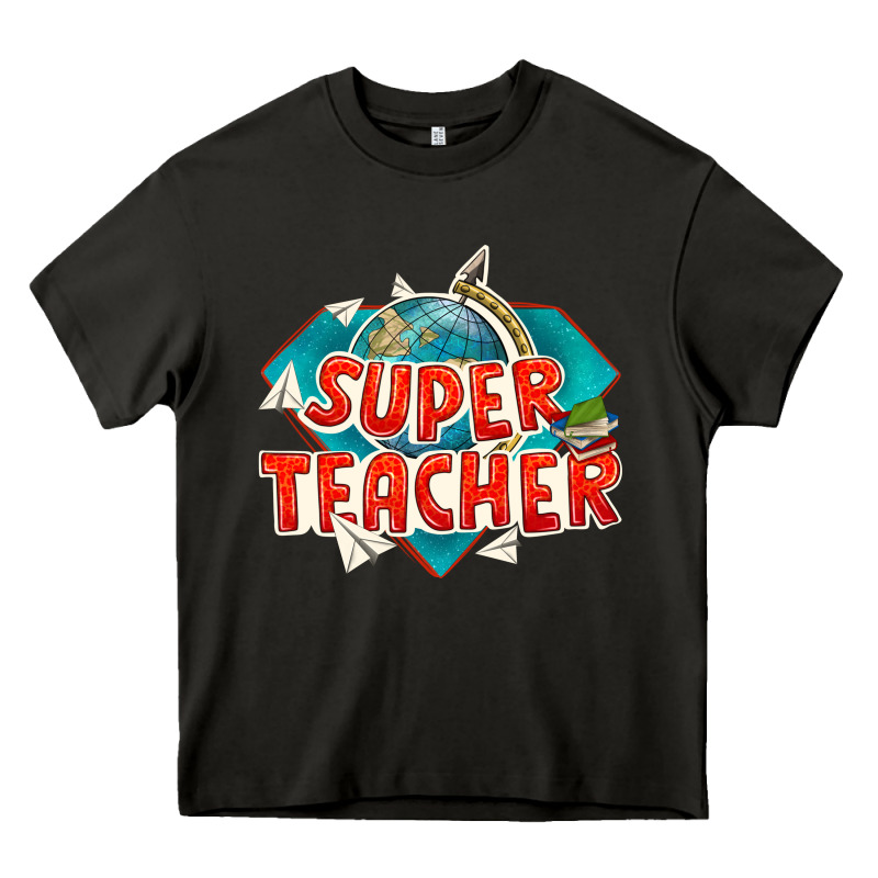 Super Teacher Heavy Core Tee by texasbilliewilder | Teevron