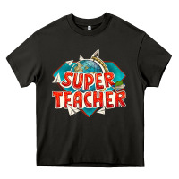 Asphalt super teacher Heavy Core Tee - texasbilliewilder