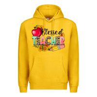 Lemon blessed teacher Premium Hoodie - NancyCooperArtShop