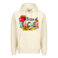 Sandshell blessed teacher Premium Hoodie - NancyCooperArtShop