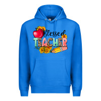 True Royal blessed teacher Premium Hoodie - NancyCooperArtShop