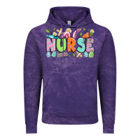 Cloud Purple easter nurse Vintage Hoodie - Artiststas