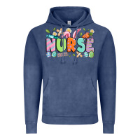 Vintage Denim easter nurse Vintage Hoodie - Artiststas