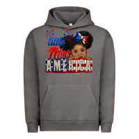 Pigment Tornado little miss america black girl peekaboo Urban Hoodie - CowGirlArtShop