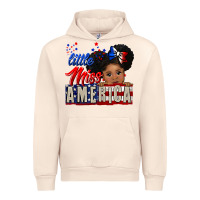 Sandshell little miss america black girl peekaboo Urban Hoodie - CowGirlArtShop