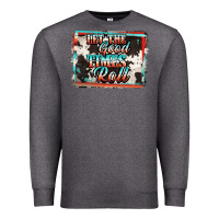 Charcoal Heather let the good times roll Premium Sweatshirt - Jasminsmagicworld
