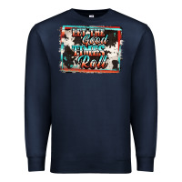 Navy let the good times roll Premium Sweatshirt - Jasminsmagicworld