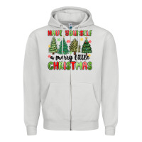 Dove Grey have yourself a merry little christmas Zipper Hoodie - MaliasSmallBusiness