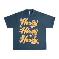 Midnight Navy howdy howdy howdy Urban Heavy Tee - JahusDesignShop