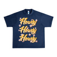 Navy howdy howdy howdy Urban Heavy Tee - JahusDesignShop