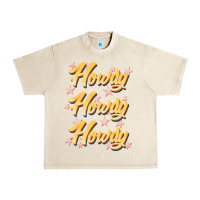 Sandshell howdy howdy howdy Urban Heavy Tee - JahusDesignShop