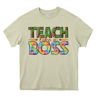 Mossy teach like a boss Heavy Core Tee - texasbilliewilder