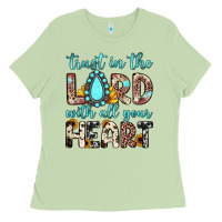 Matcha trust in the lord with all your heart Ladies Tee - JahusDesignShop