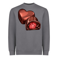 Storm heart chocolate Heavyweight Sweatshirt - AdoDesignShop