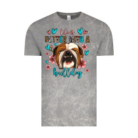 Cloud Rock life is better with a bulldog Vintage Tee - Jasminsmagicworld