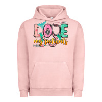 Pigment Salmon Love my patients Urban Hoodie - CowGirlArtShop