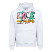 White Love my patients Urban Hoodie - CowGirlArtShop