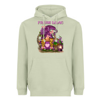 Matcha fresh lilac gnome Heavyweight Hoodie - BarkalooDesign