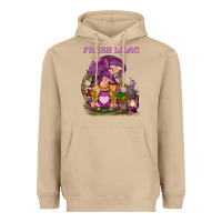 Mushroom fresh lilac gnome Heavyweight Hoodie - BarkalooDesign