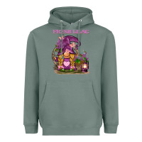 Sage fresh lilac gnome Heavyweight Hoodie - BarkalooDesign