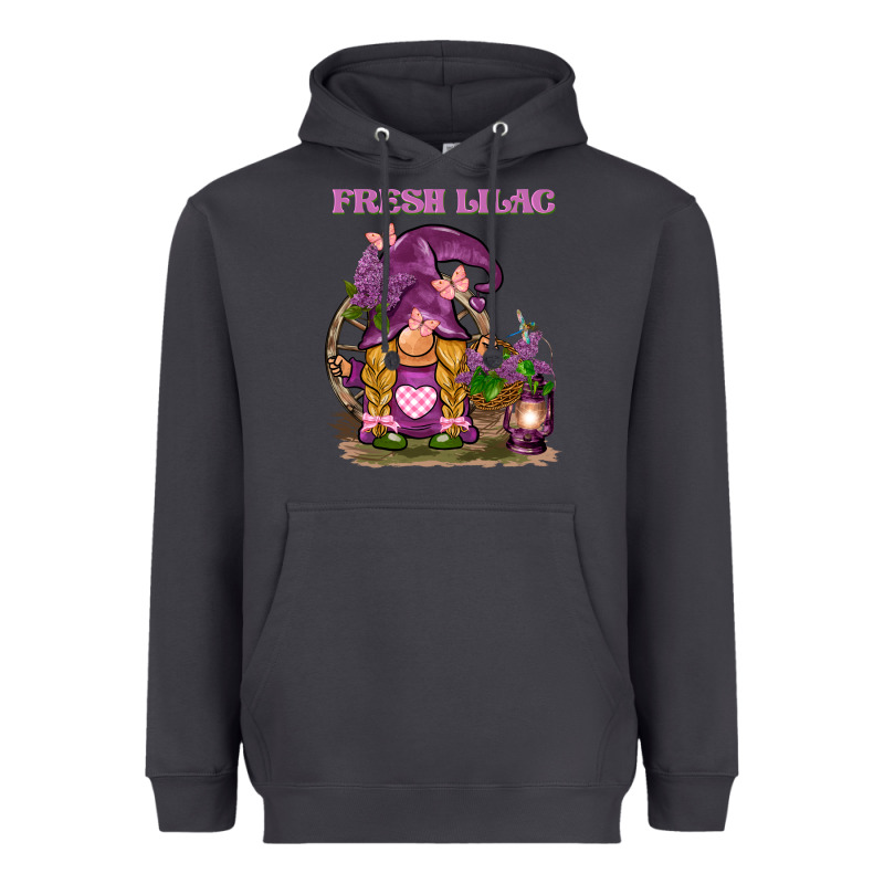 Fresh Lilac Gnome Heavyweight Hoodie by BarkalooDesign | Teevron