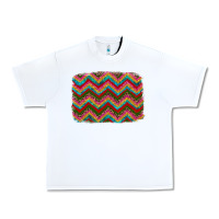 White cinco de mayo glitter Urban Heavy Tee - Artiststas