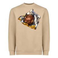Mushroom chocolate package Heavyweight Sweatshirt - AdoDesignShop