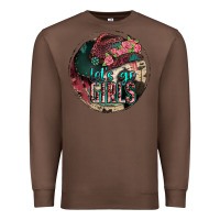 Chestnut let's go girls Premium Sweatshirt - Jasminsmagicworld
