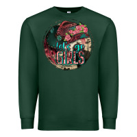 Sports Green let's go girls Premium Sweatshirt - Jasminsmagicworld