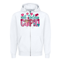 White not today cupid Zipper Hoodie - NancyCooperArtShop
