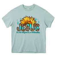 Arona jesus it s not religion it s a relationship Heavy Core Tee - Zillion Design Studio