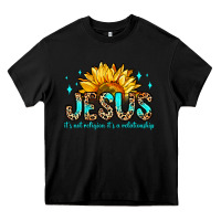 Black jesus it s not religion it s a relationship Heavy Core Tee - Zillion Design Studio